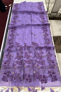 Chanderi Cotton Saree with Jamdani Pallu