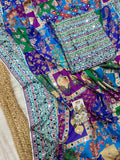 Chinon Digital print Saree