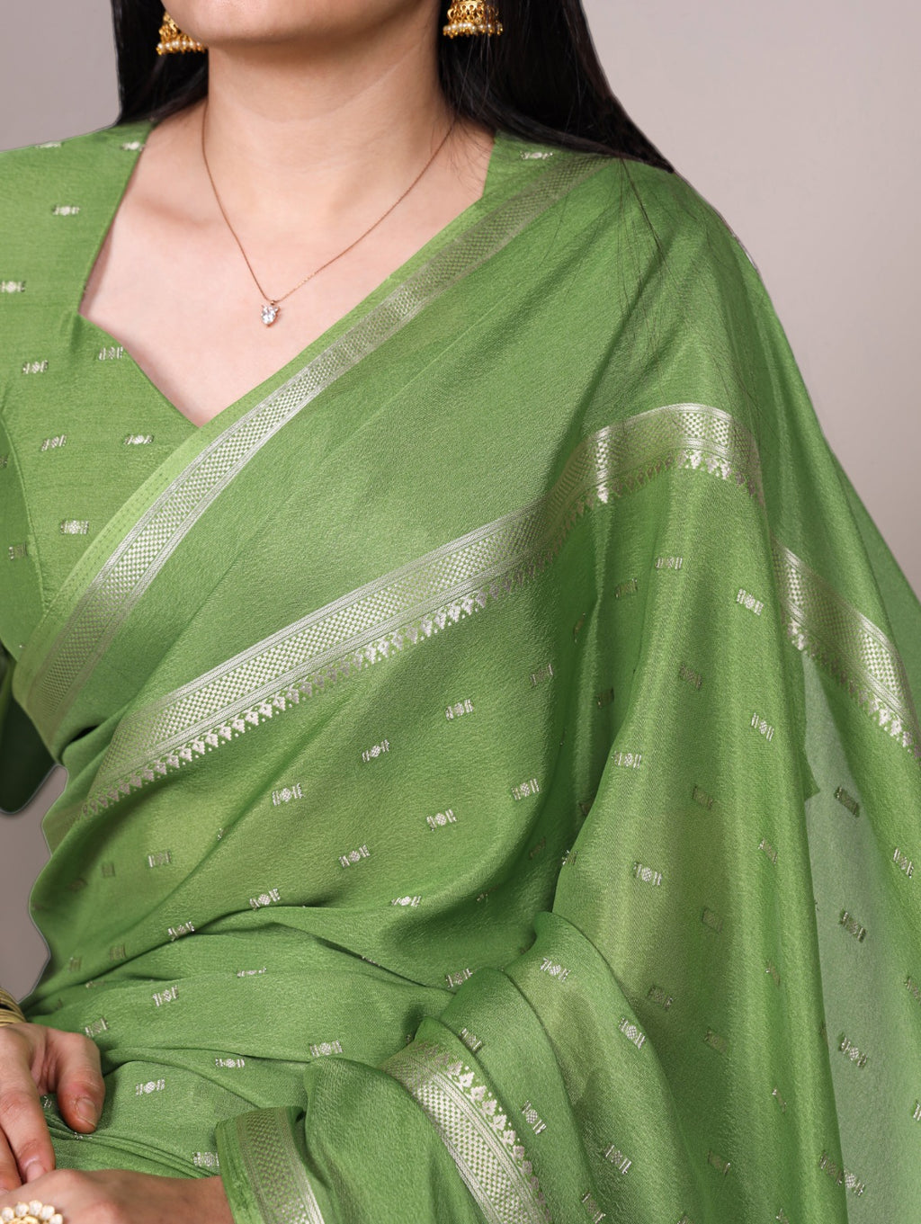 Crape Silk Saree