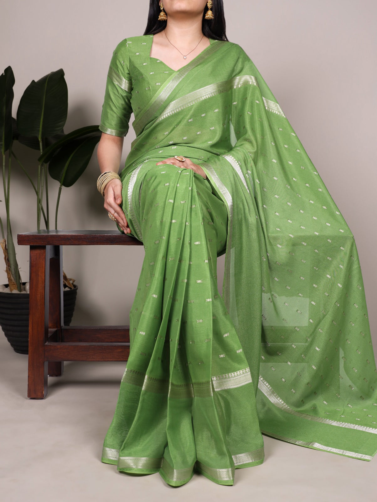Crape Silk Saree