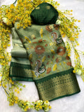 Dola Kalamkari Saree