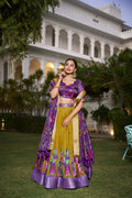 Dola Silk Kalamkari Lehenga Set