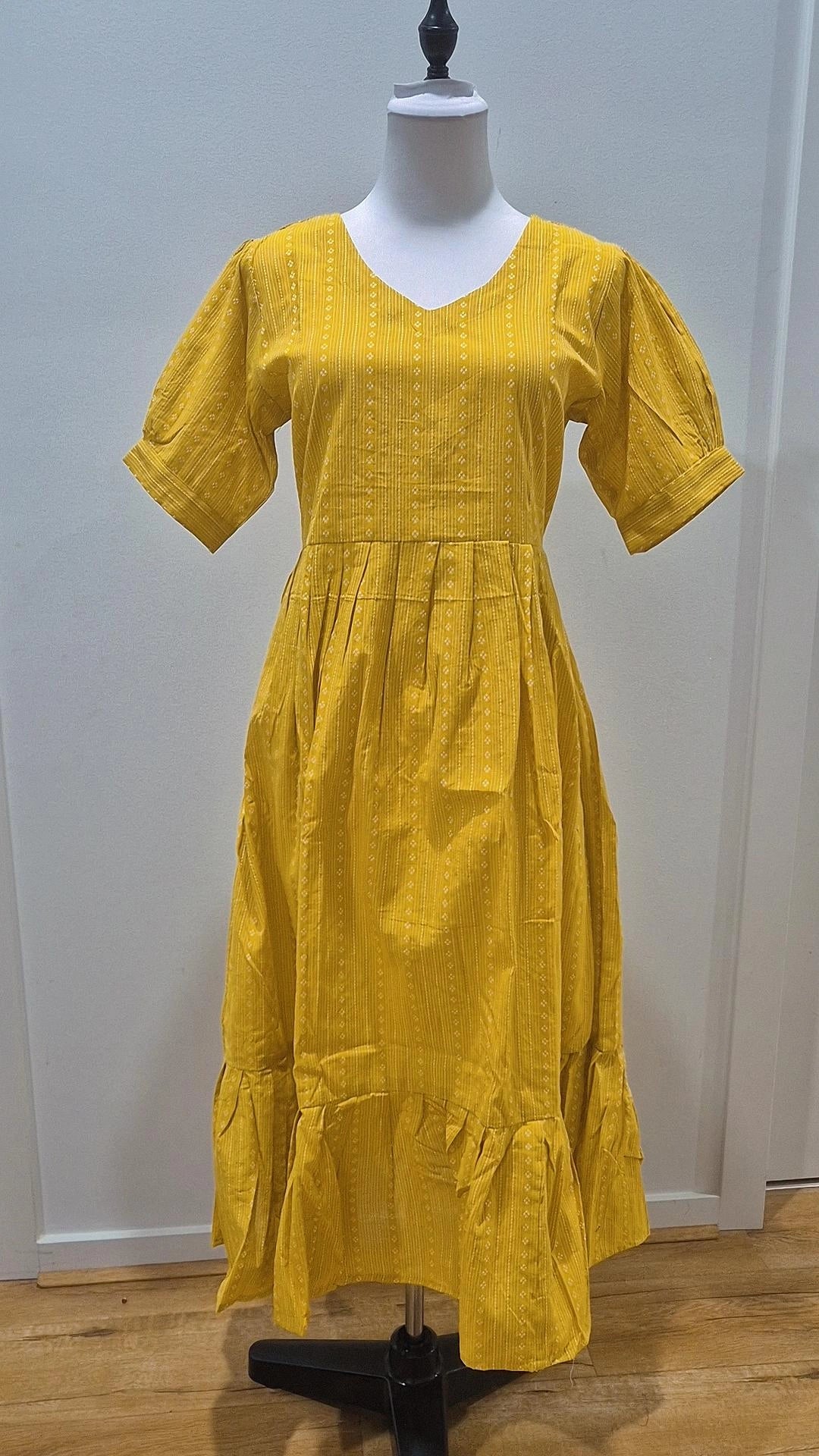 Jamdani Cotton Frocks
