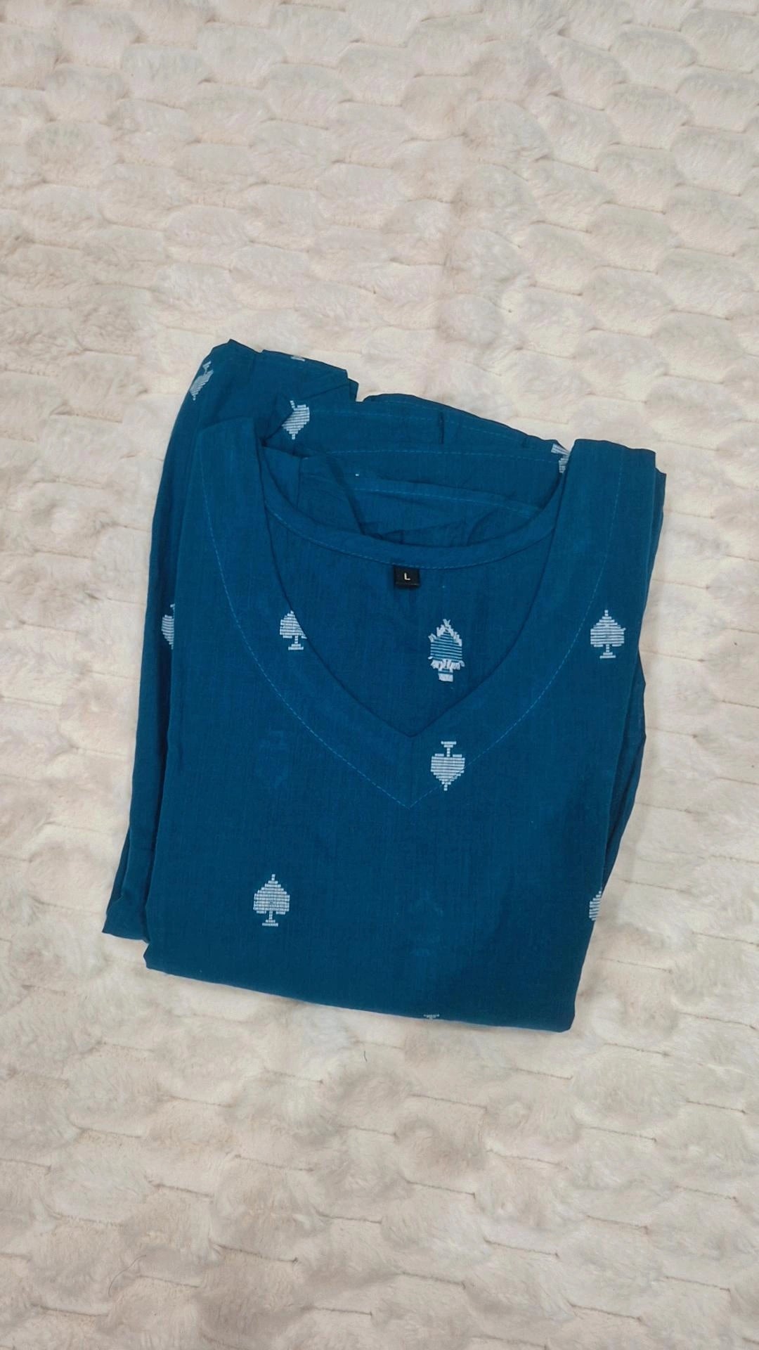 Jamdani Cotton Frocks