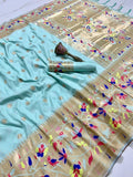Semi Kanjivaram Saree with Blouse