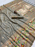 Semi Kanjivaram Paithani Saree
