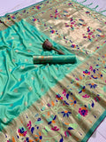 Semi Kanjivaram Saree with Blouse