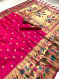 Semi Kanjivaram Paithani Saree