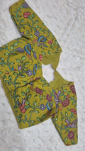 Green Kalamkari Blouse