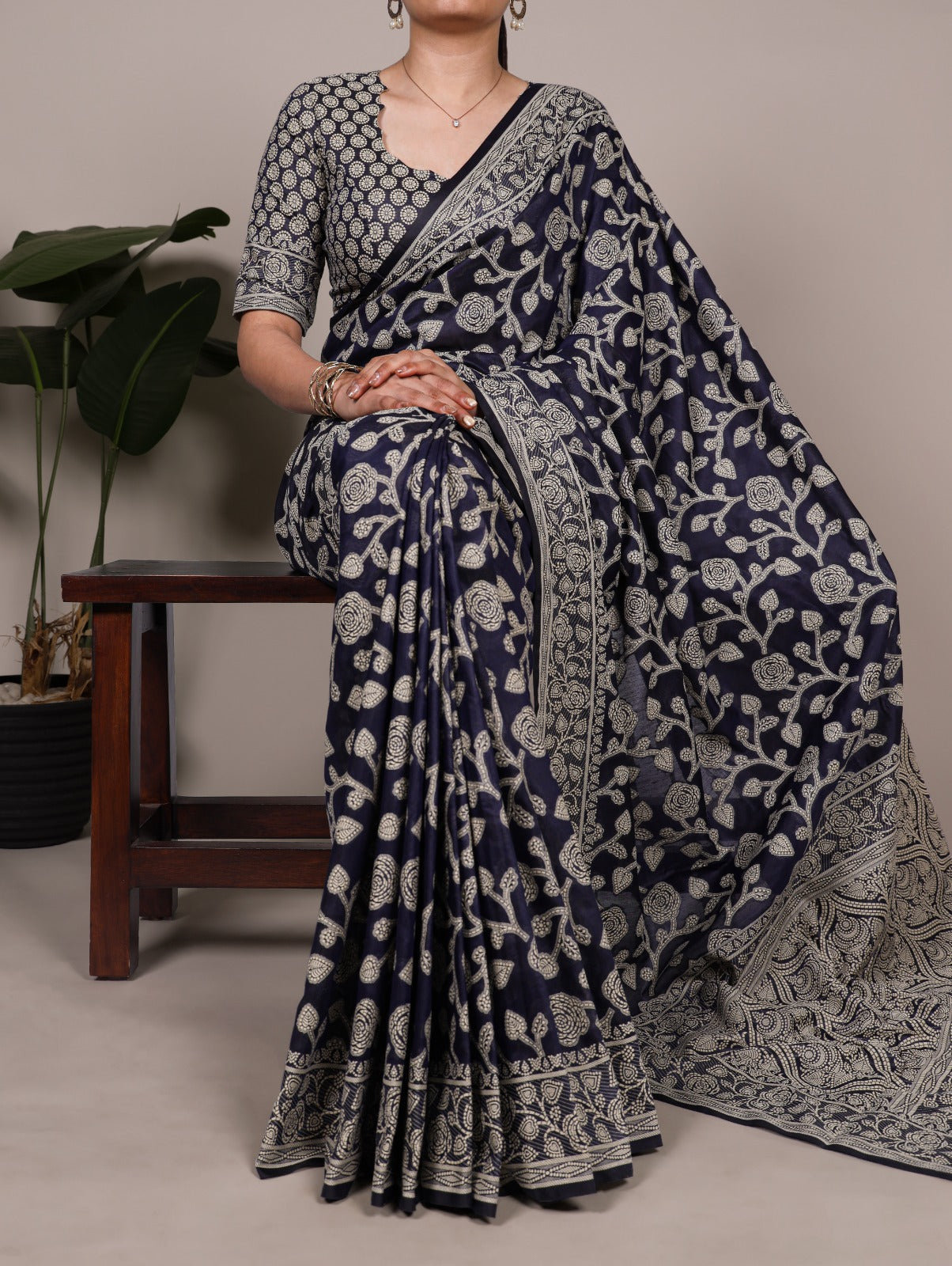 Jamdani Cotton Saree