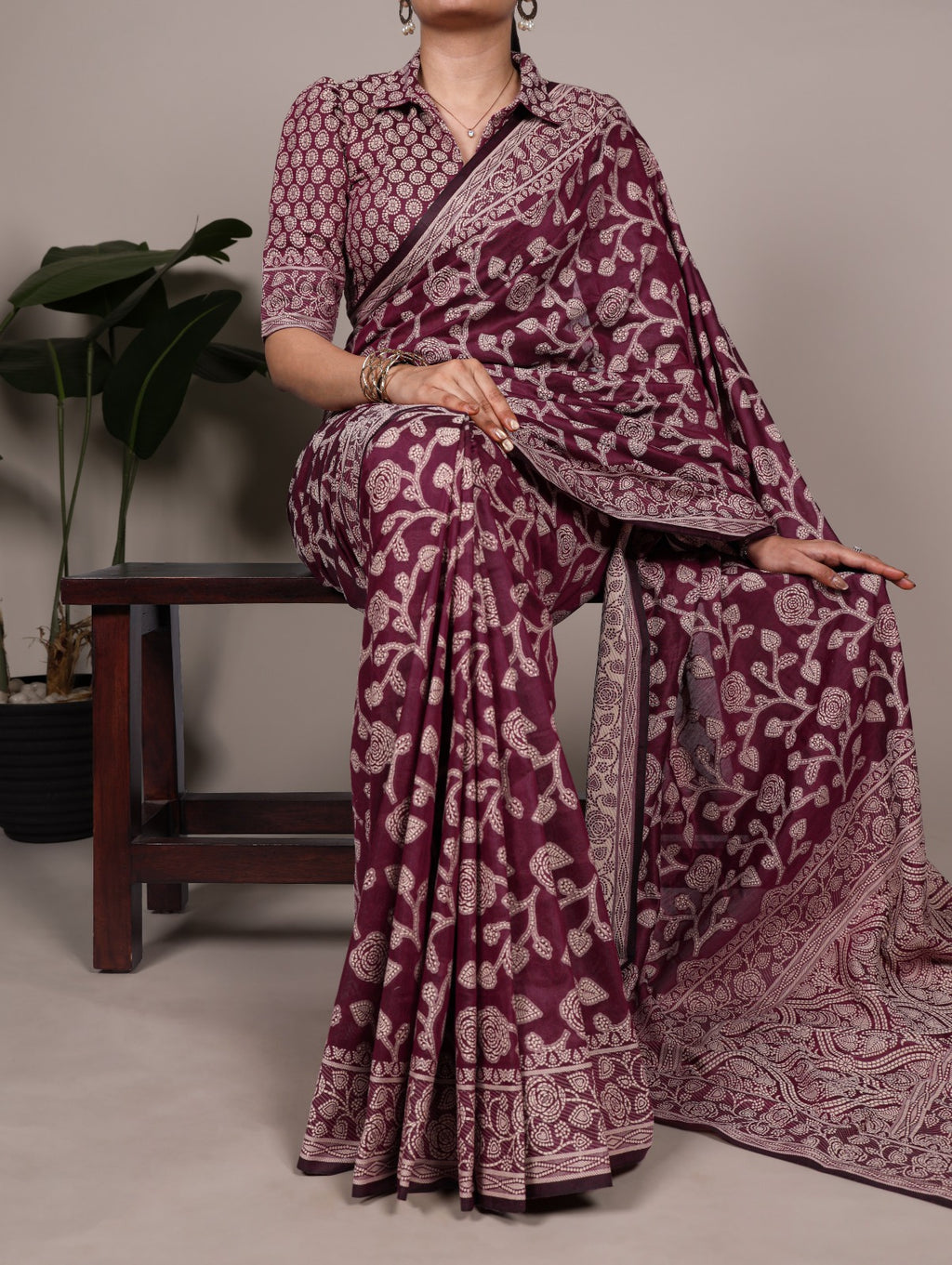 Jamdani Cotton Saree