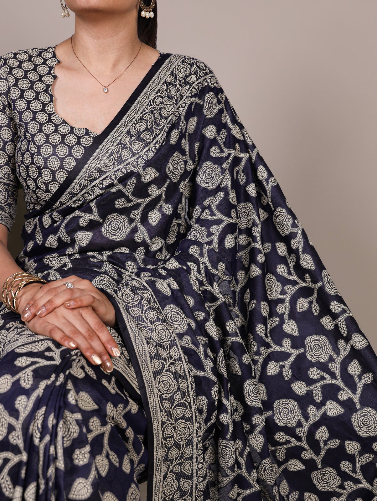Jamdani Cotton Saree