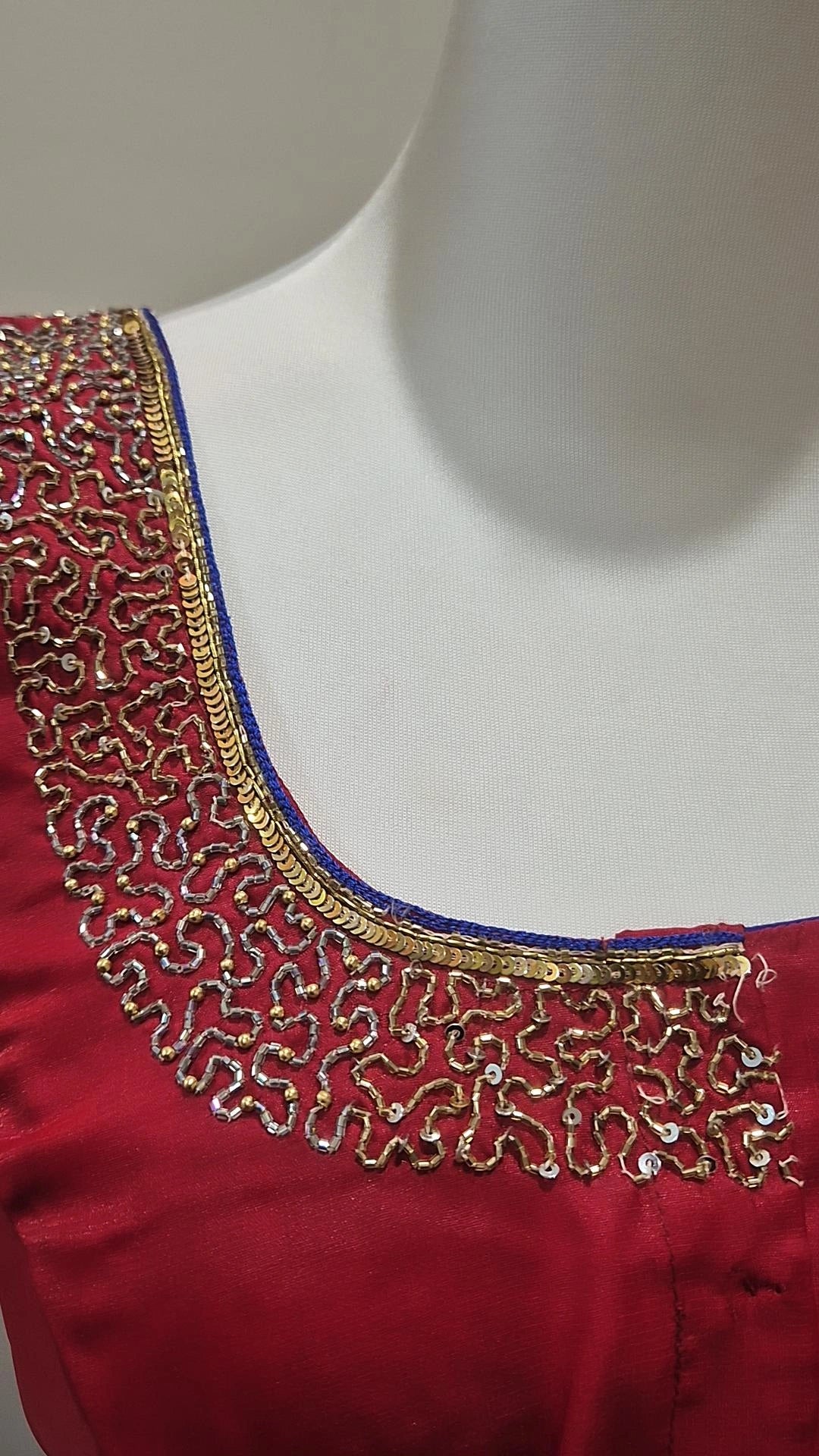 Kanchi Pattu Lehenga with Work Blouse