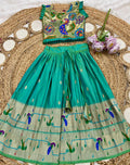 Paithani Kids Lehenga