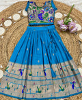 Paithani Kids Lehenga