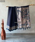 Linen Bandhini Saree