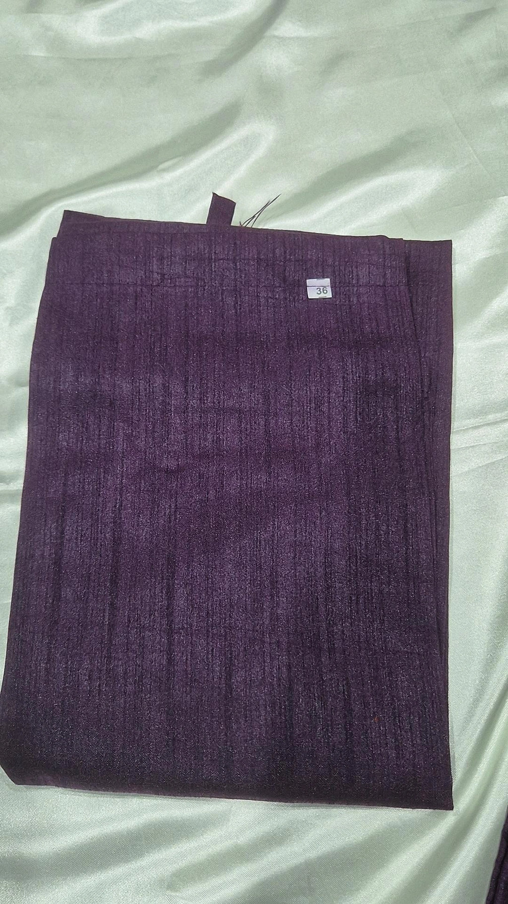 Men's Deep Purple 3-Piece Kurta Pyjama Set