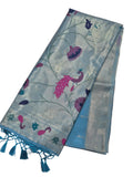Jamdani Moonga Cotton saree