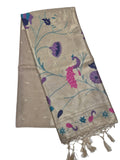 Jamdani Moonga Cotton saree