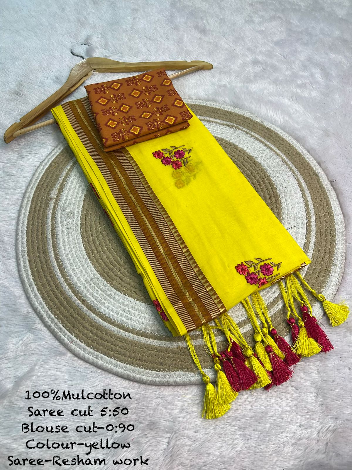 Mul Cotton Saree