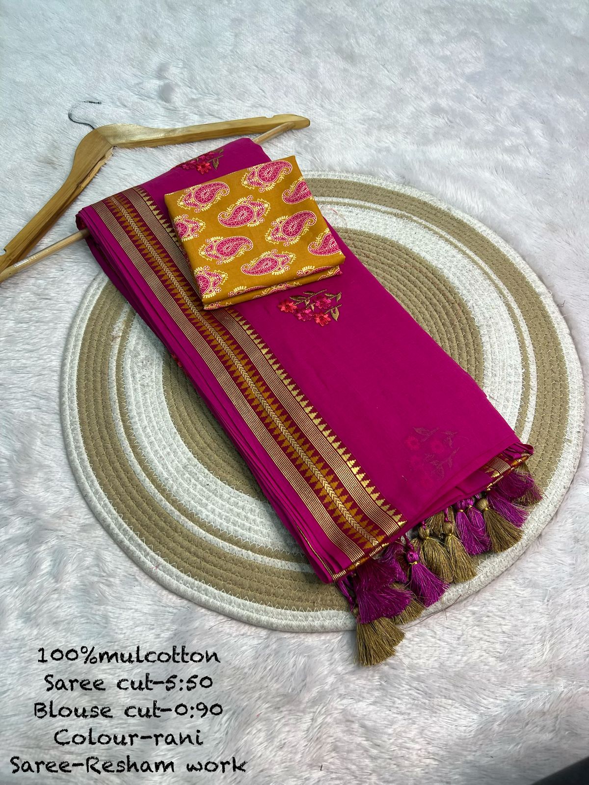Mul Cotton Saree