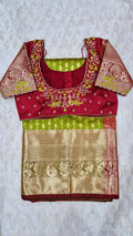Semi Kanchi Pattu with Work Blouse