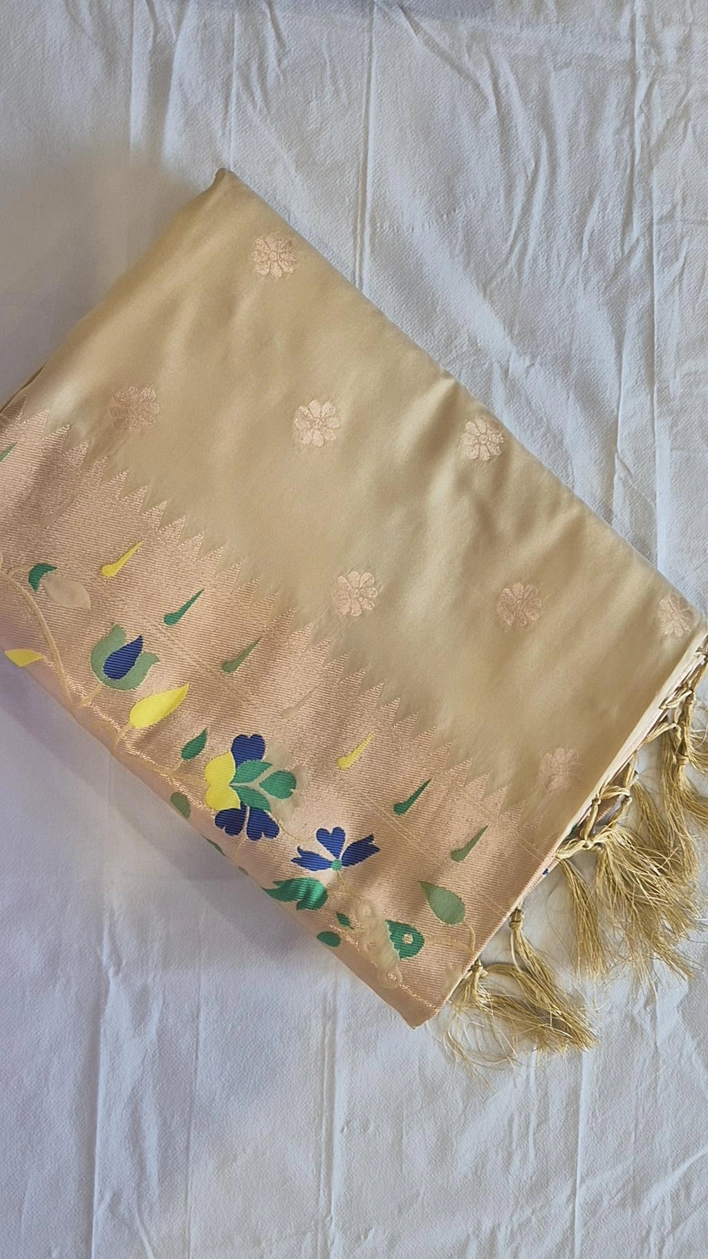 Semi Kanjivaram Paithani Saree