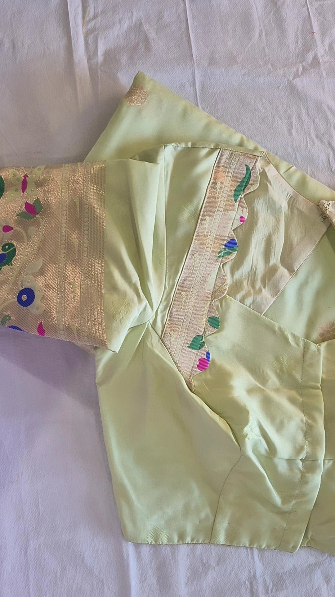 Semi Kanjivaram Saree with Blouse