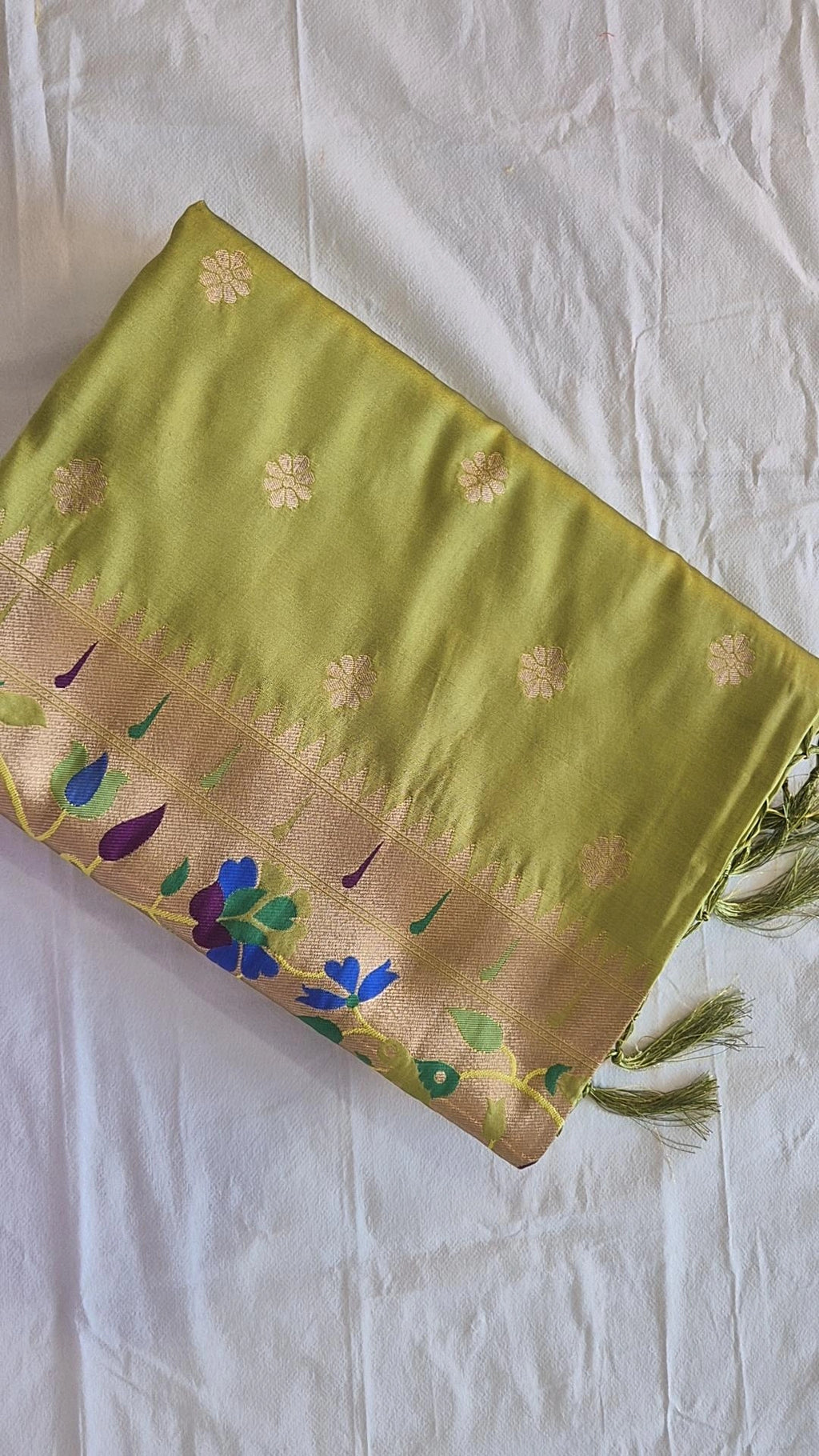 Semi Kanjivaram Saree with Blouse