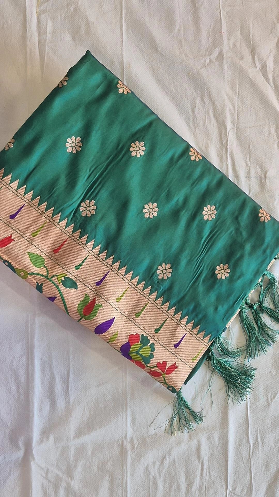 Semi Kanjivaram Saree with Blouse