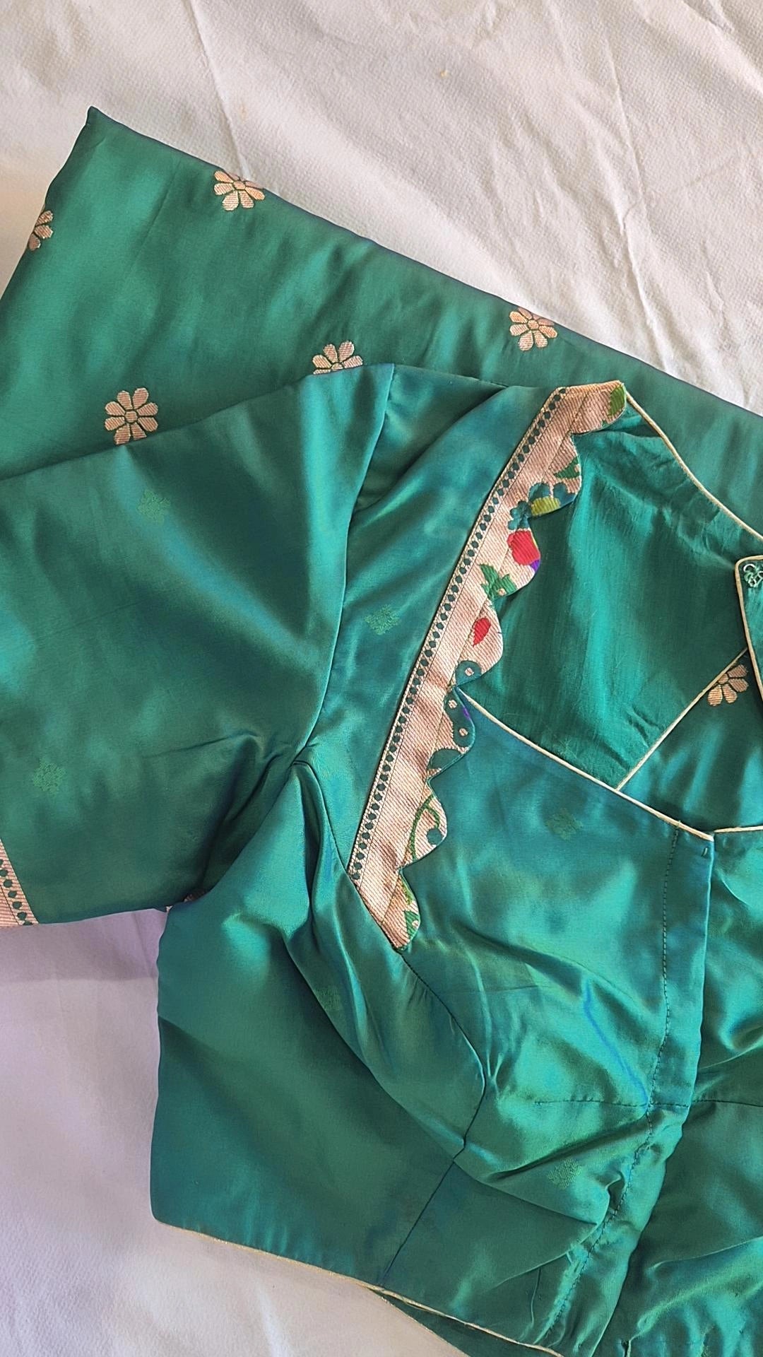 Semi Kanjivaram Saree with Blouse