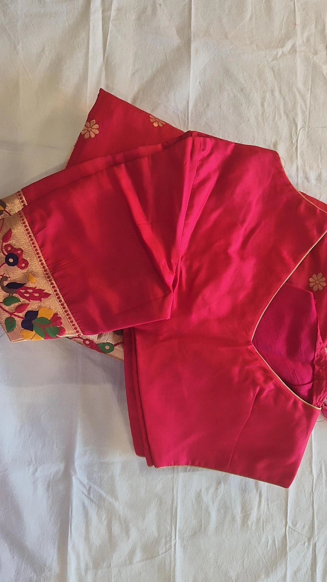 Semi Kanjivaram Saree with Blouse