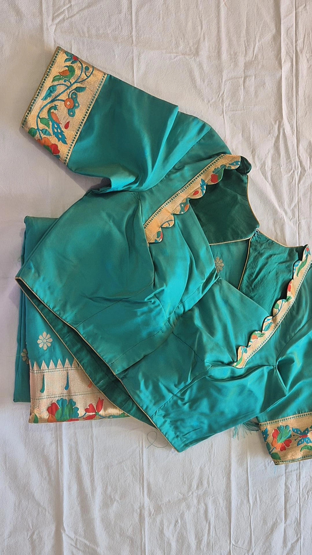 Semi Kanjivaram Saree with Blouse