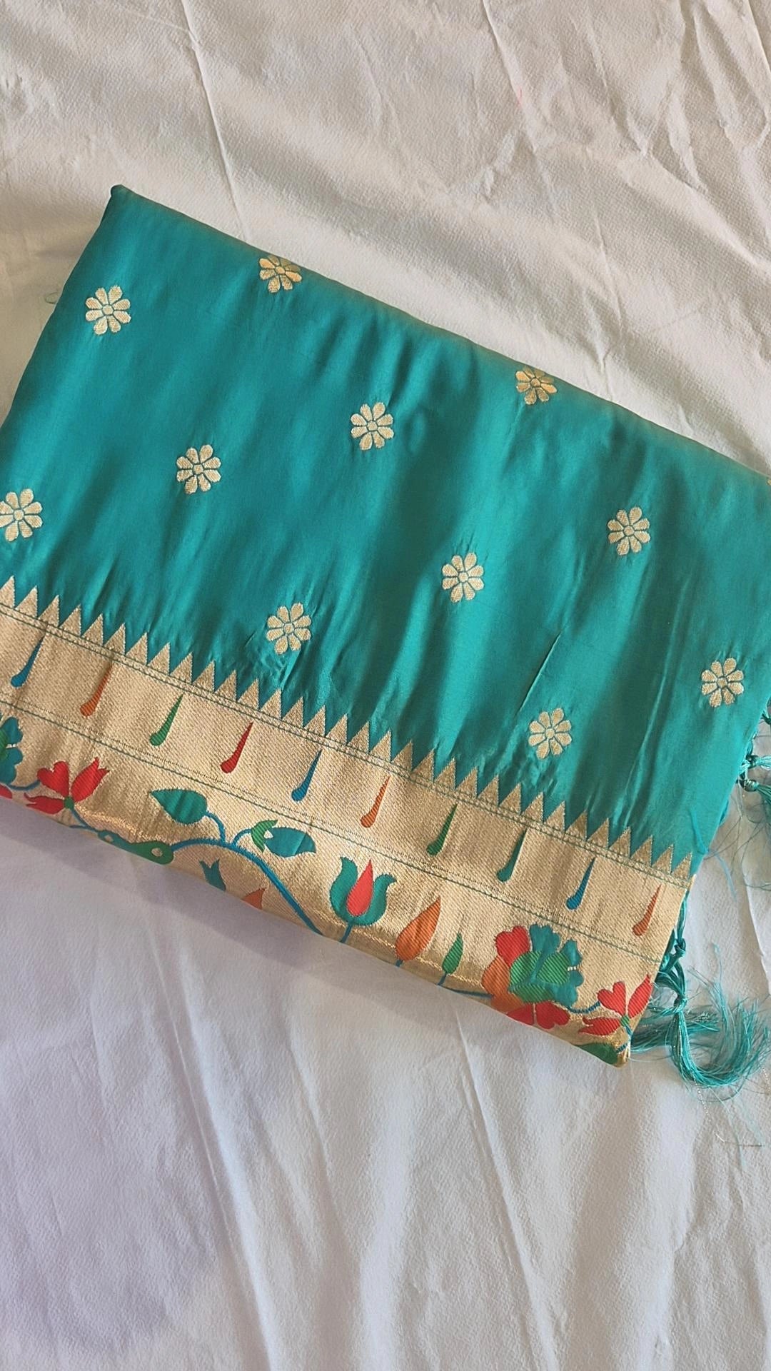 Semi Kanjivaram Saree with Blouse