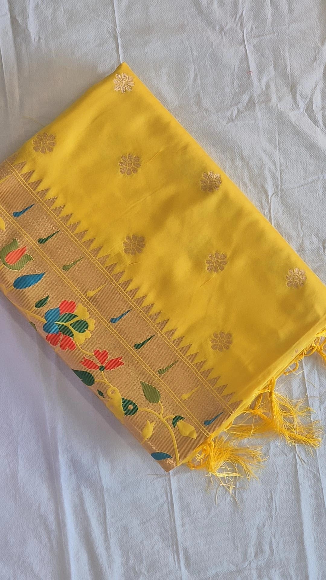 Semi Kanjivaram Saree with Blouse