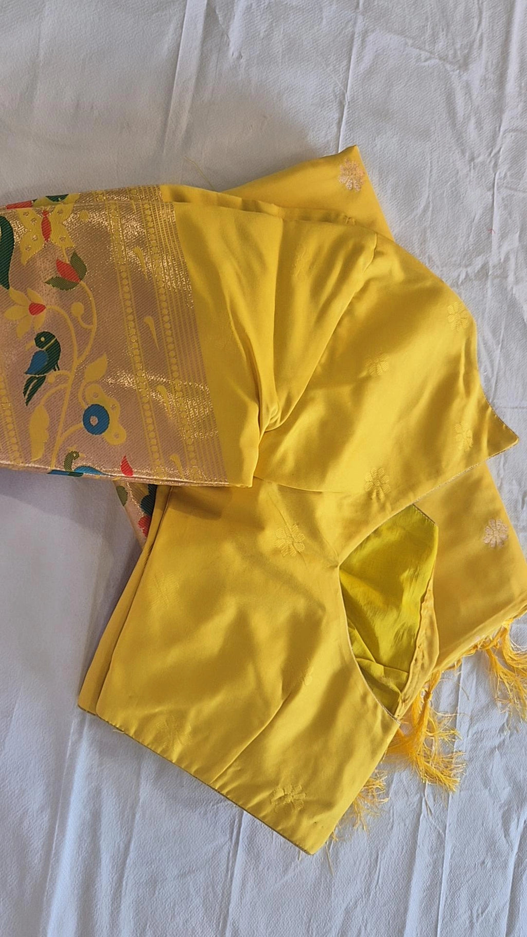 Semi Kanjivaram Saree with Blouse