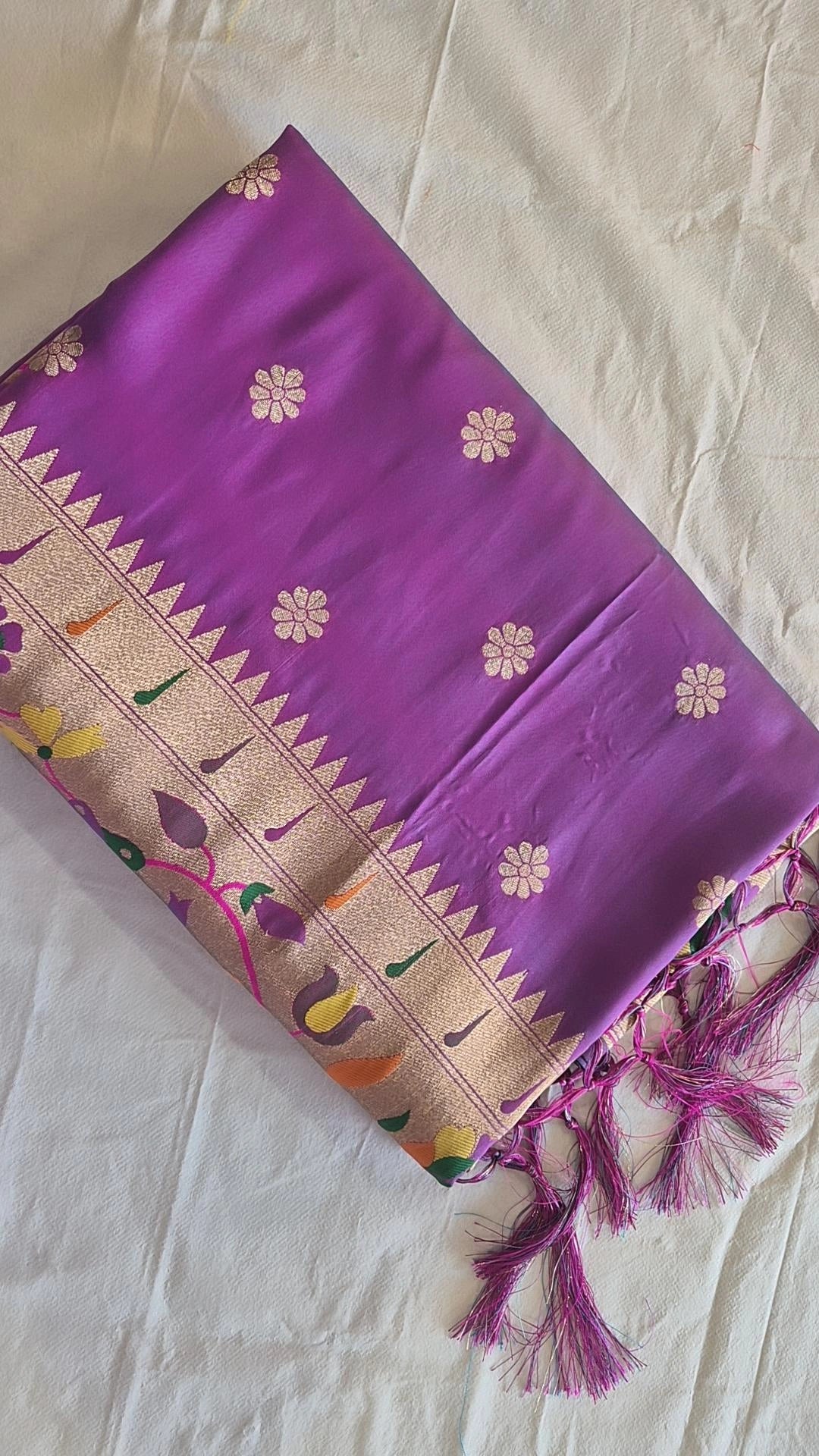 Semi Kanjivaram Saree with Blouse