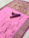 Semi Paithani Saree with Stitched Blouse
