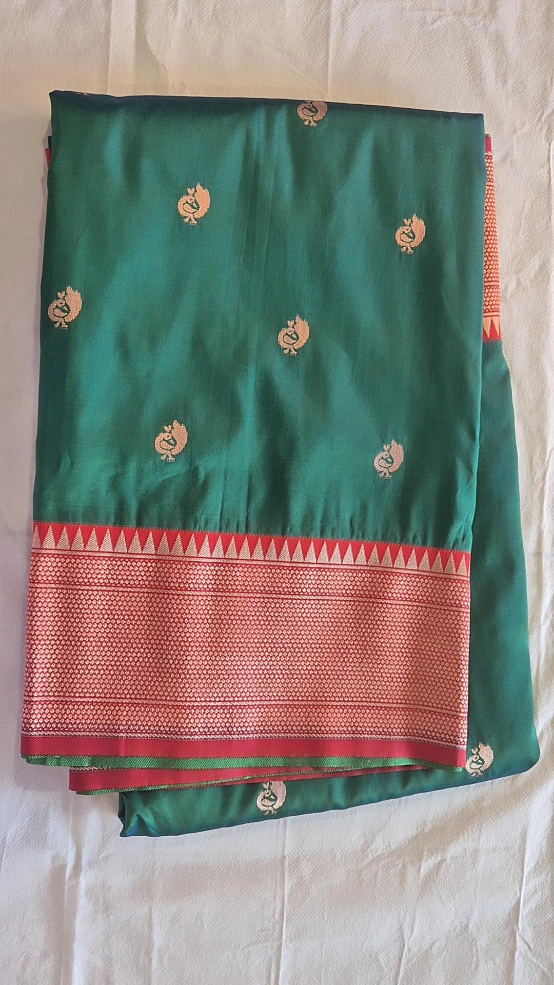 Semi Paithani Saree with Stitched Blouse
