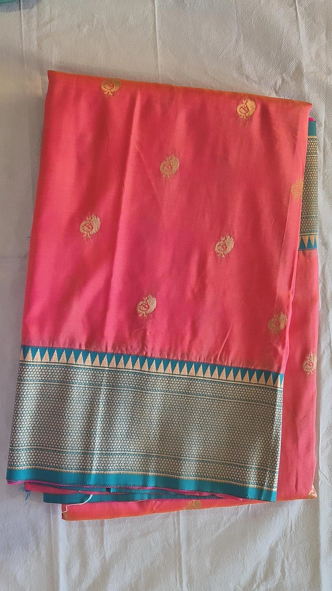 Semi Paithani Saree with Stitched Blouse