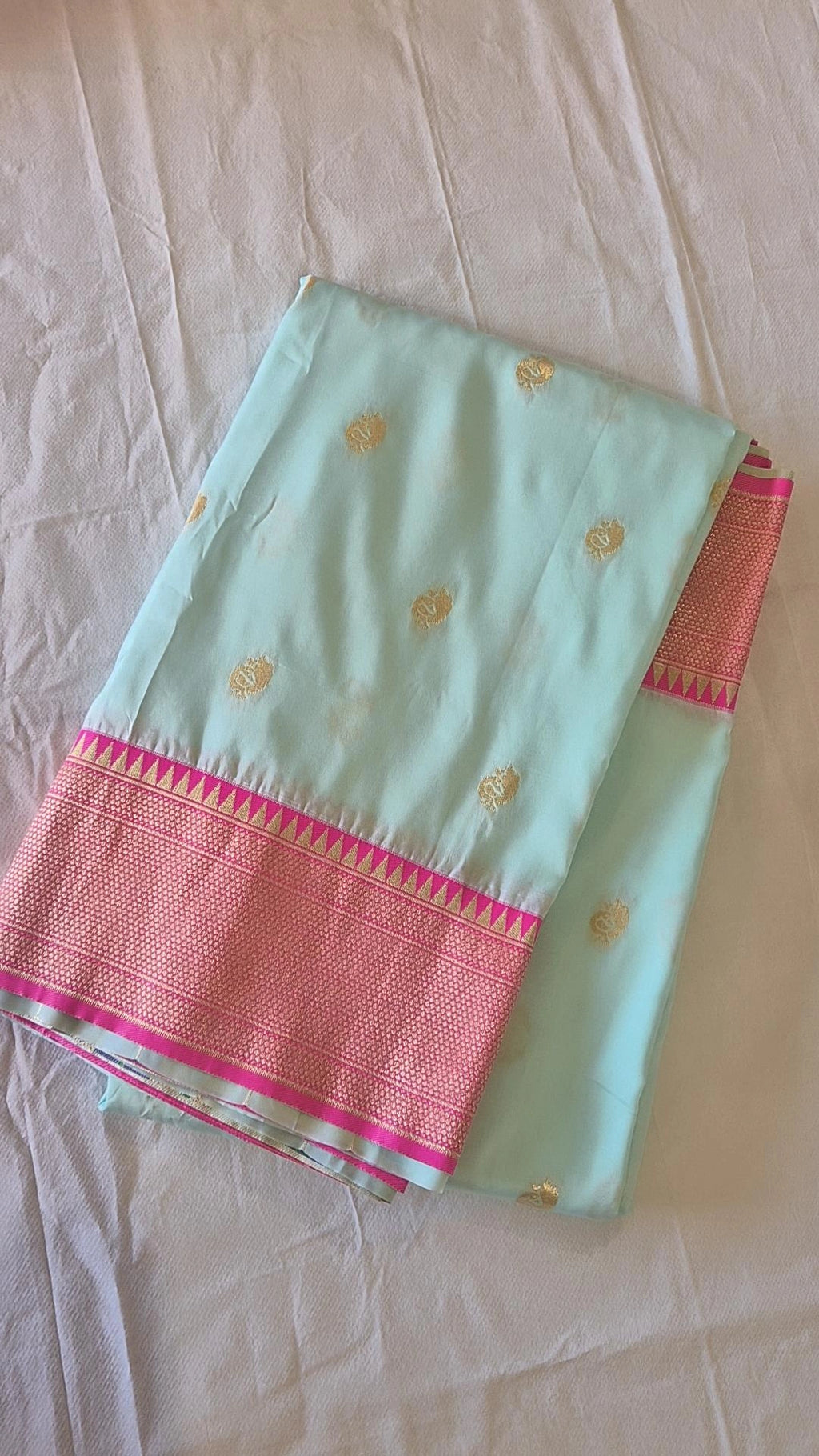 Semi Paithani Saree with Stitched Blouse