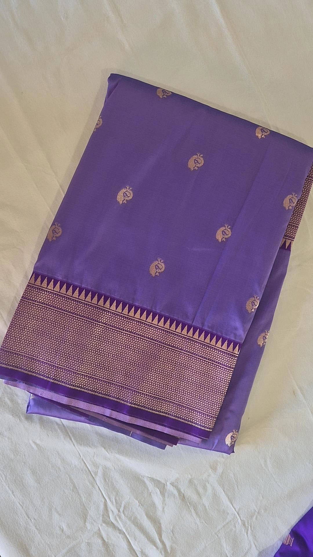 Semi Paithani Saree with Stitched Blouse