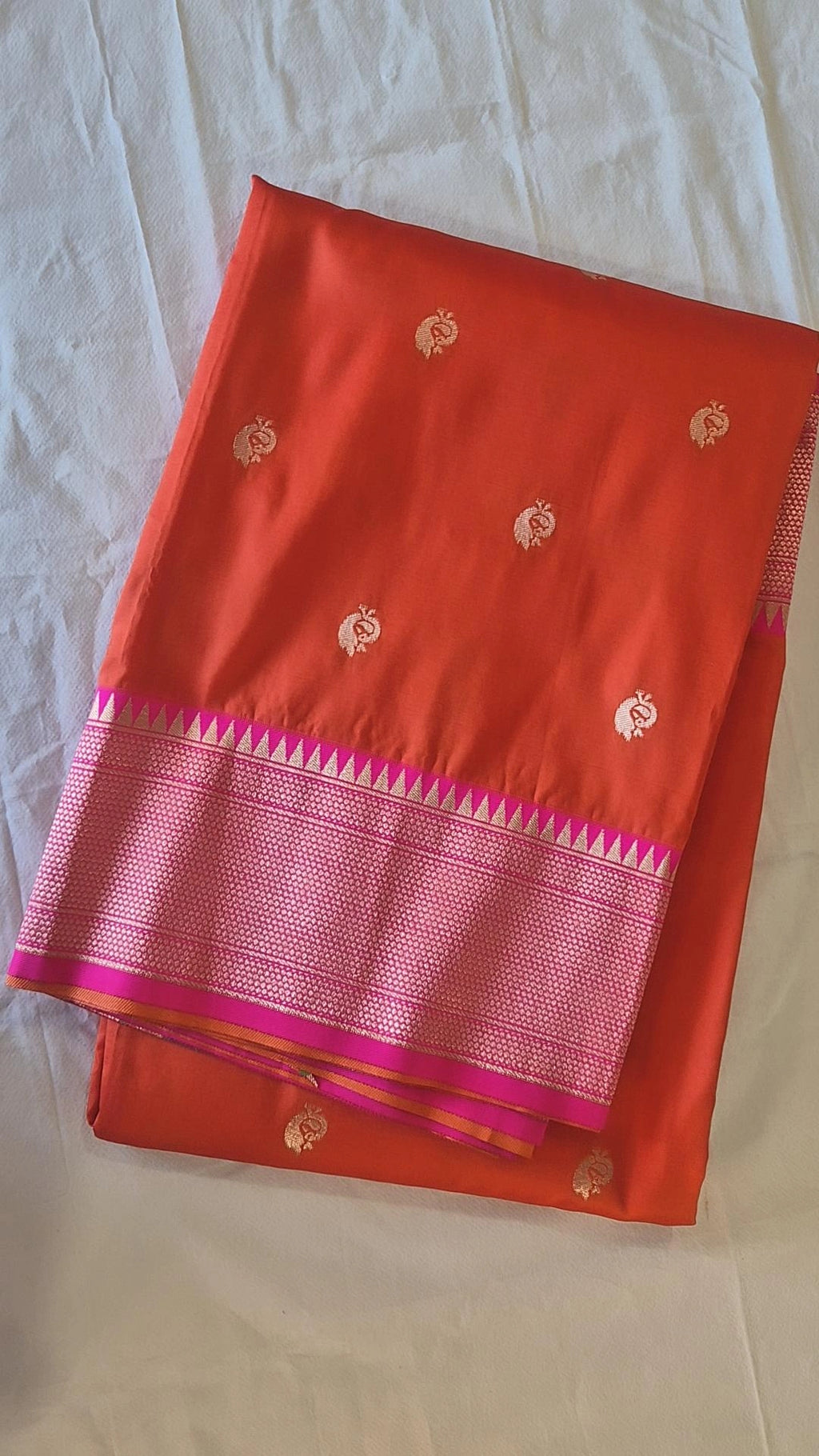 Semi Paithani Saree with Stitched Blouse