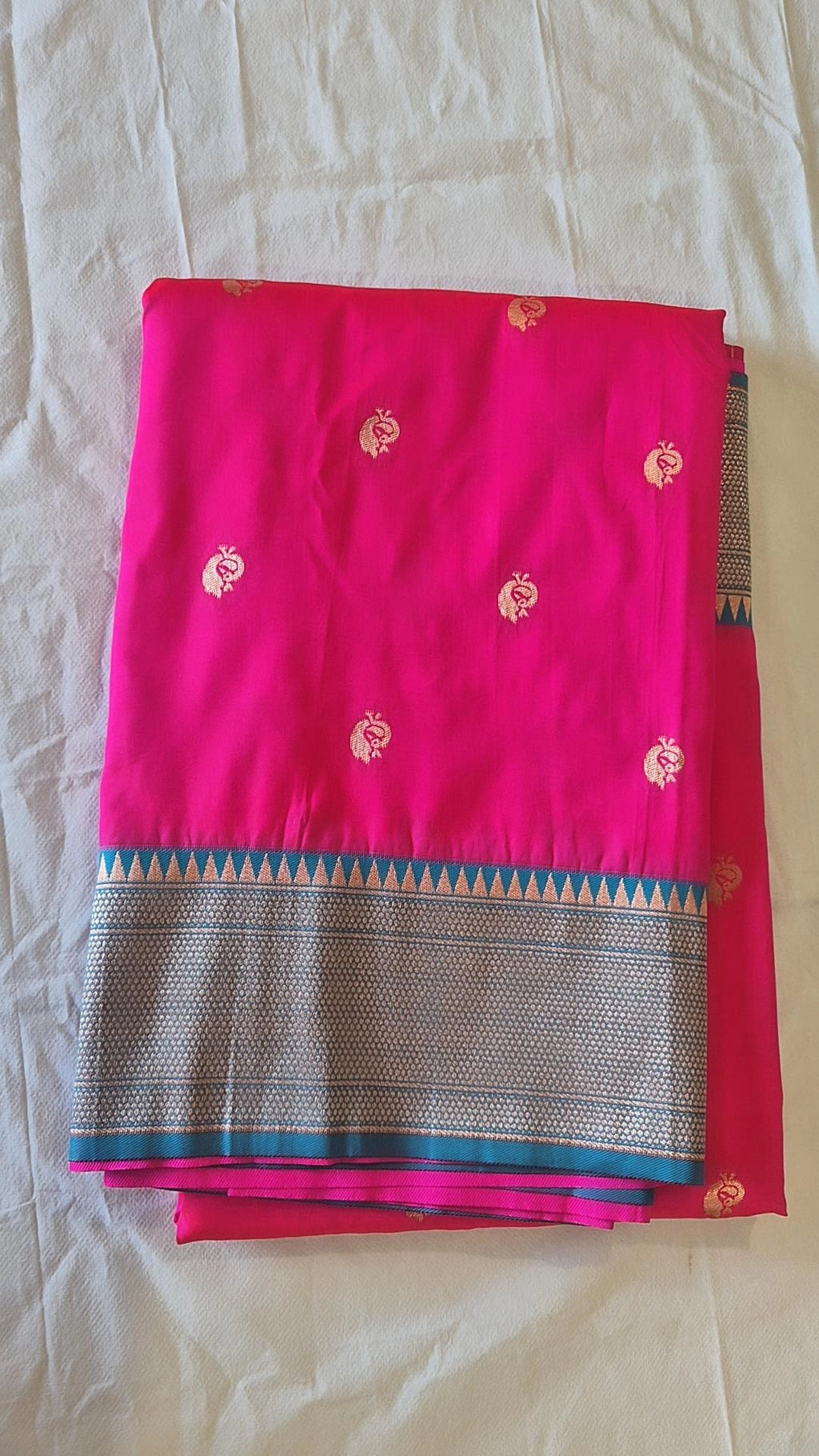 Semi Paithani Saree with Stitched Blouse