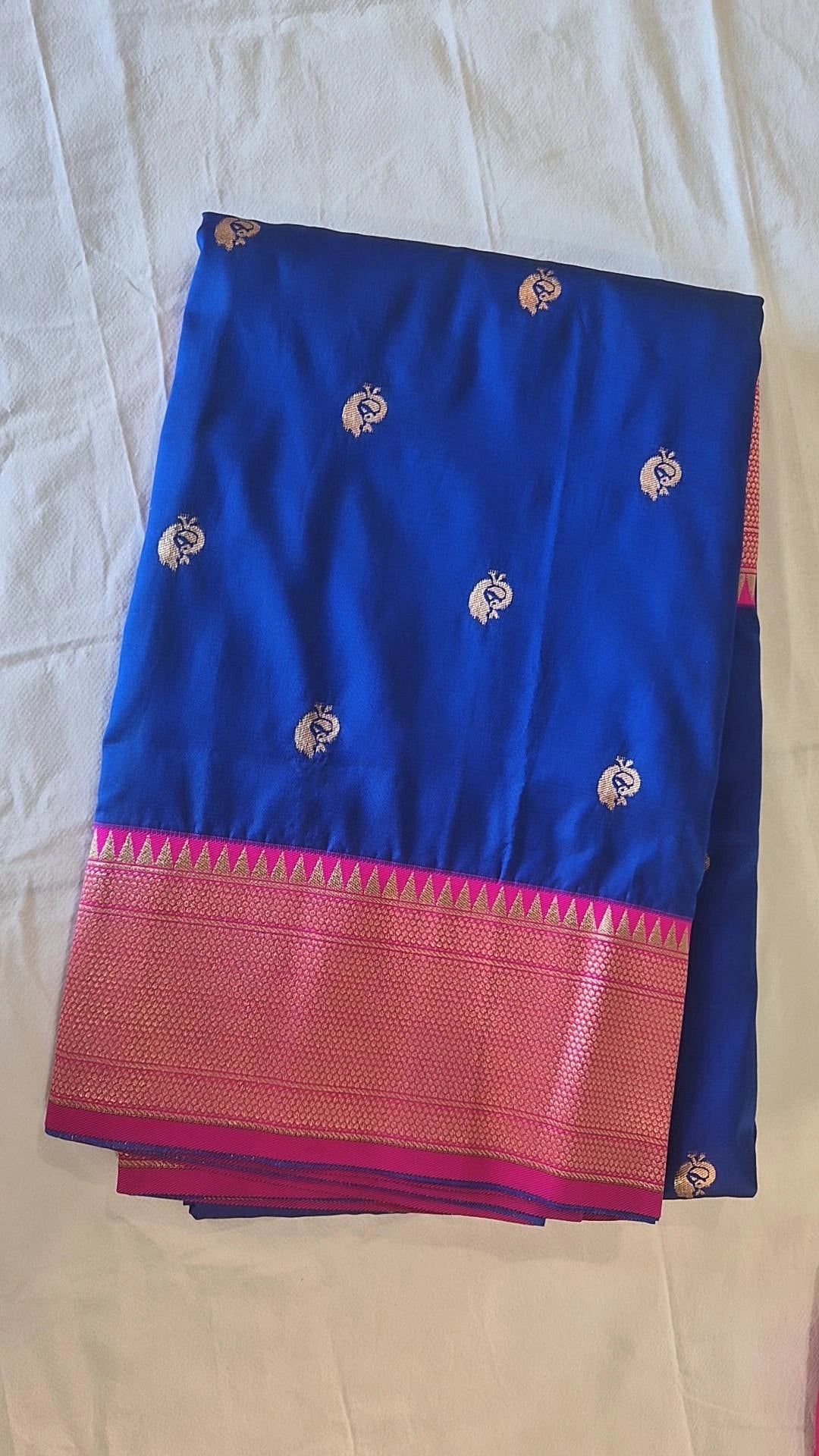 Semi Paithani Saree with Stitched Blouse