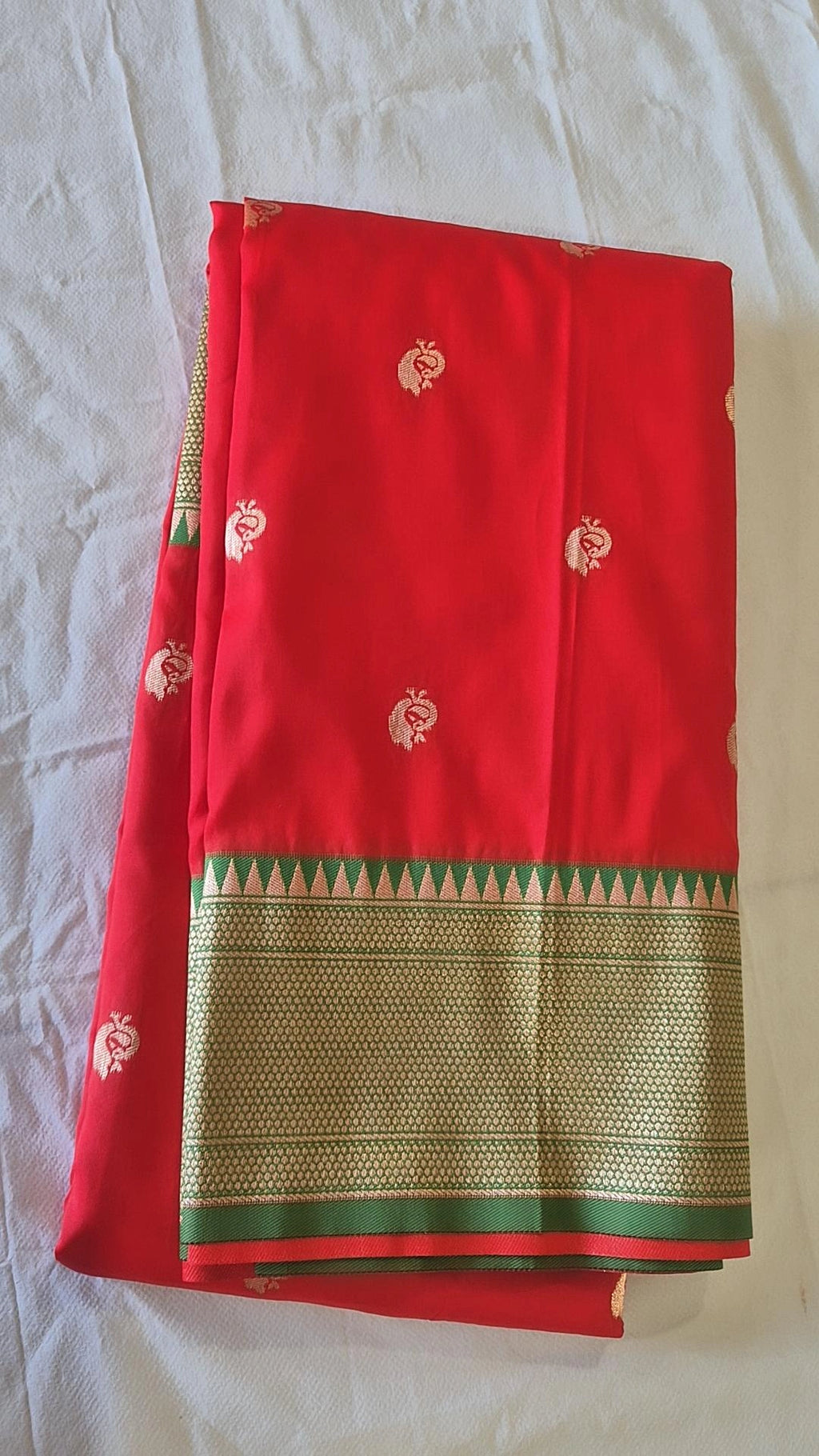 Semi Paithani Saree with Stitched Blouse