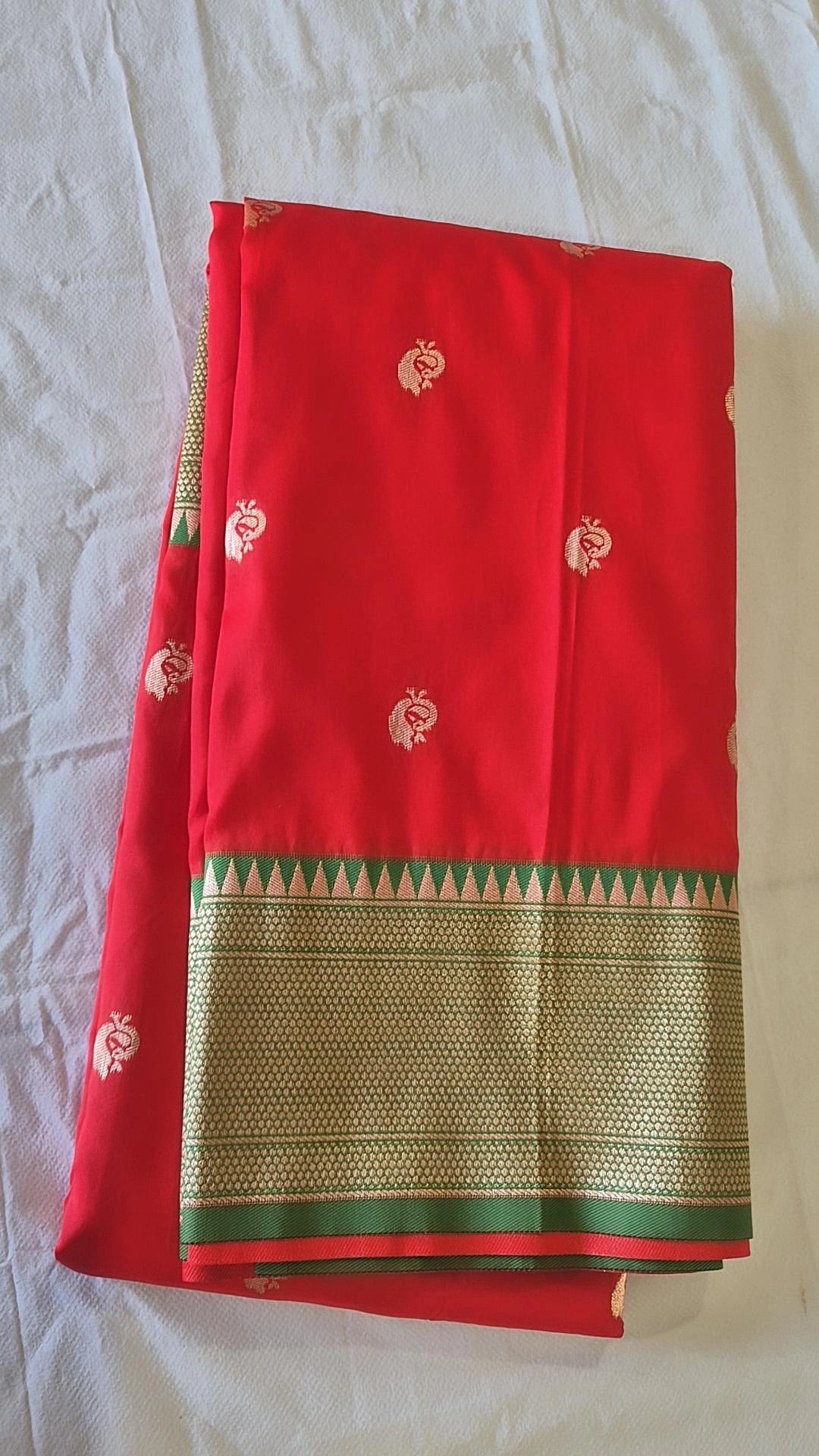 Semi Paithani Saree with Stitched Blouse