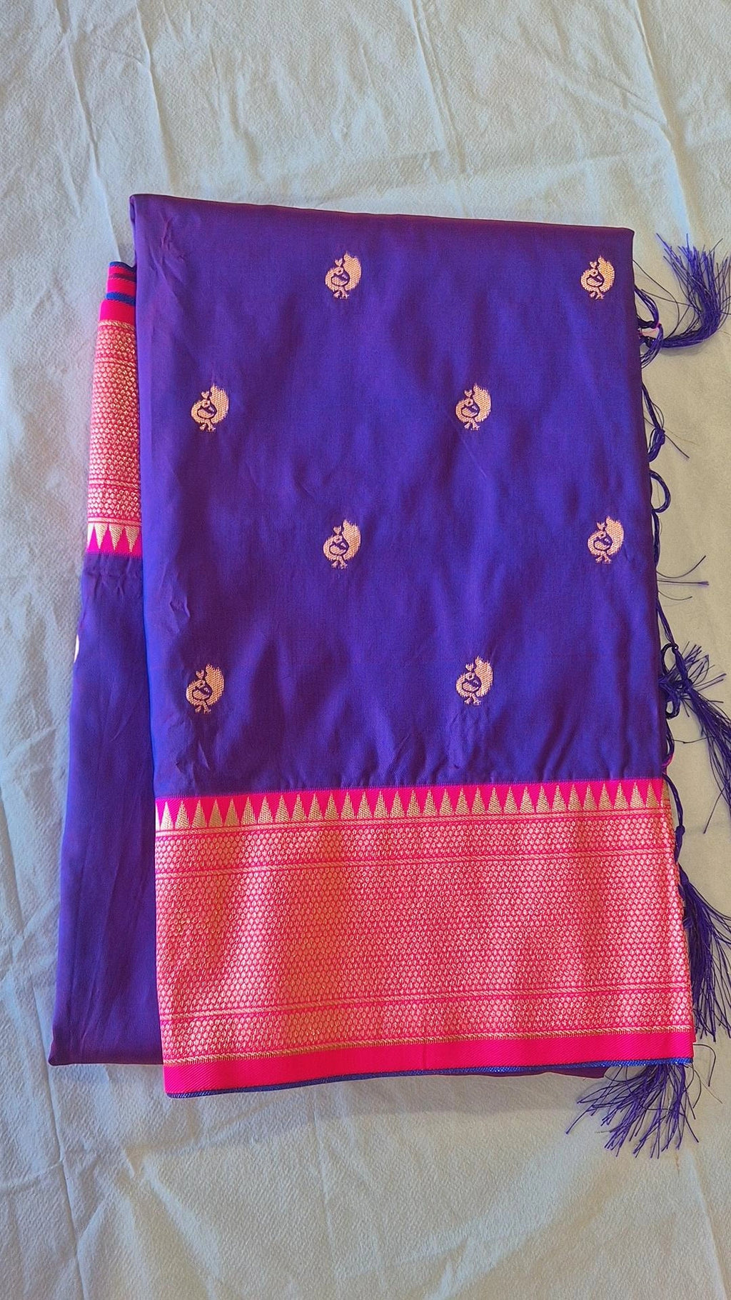 Semi Paithani Saree with Stitched Blouse