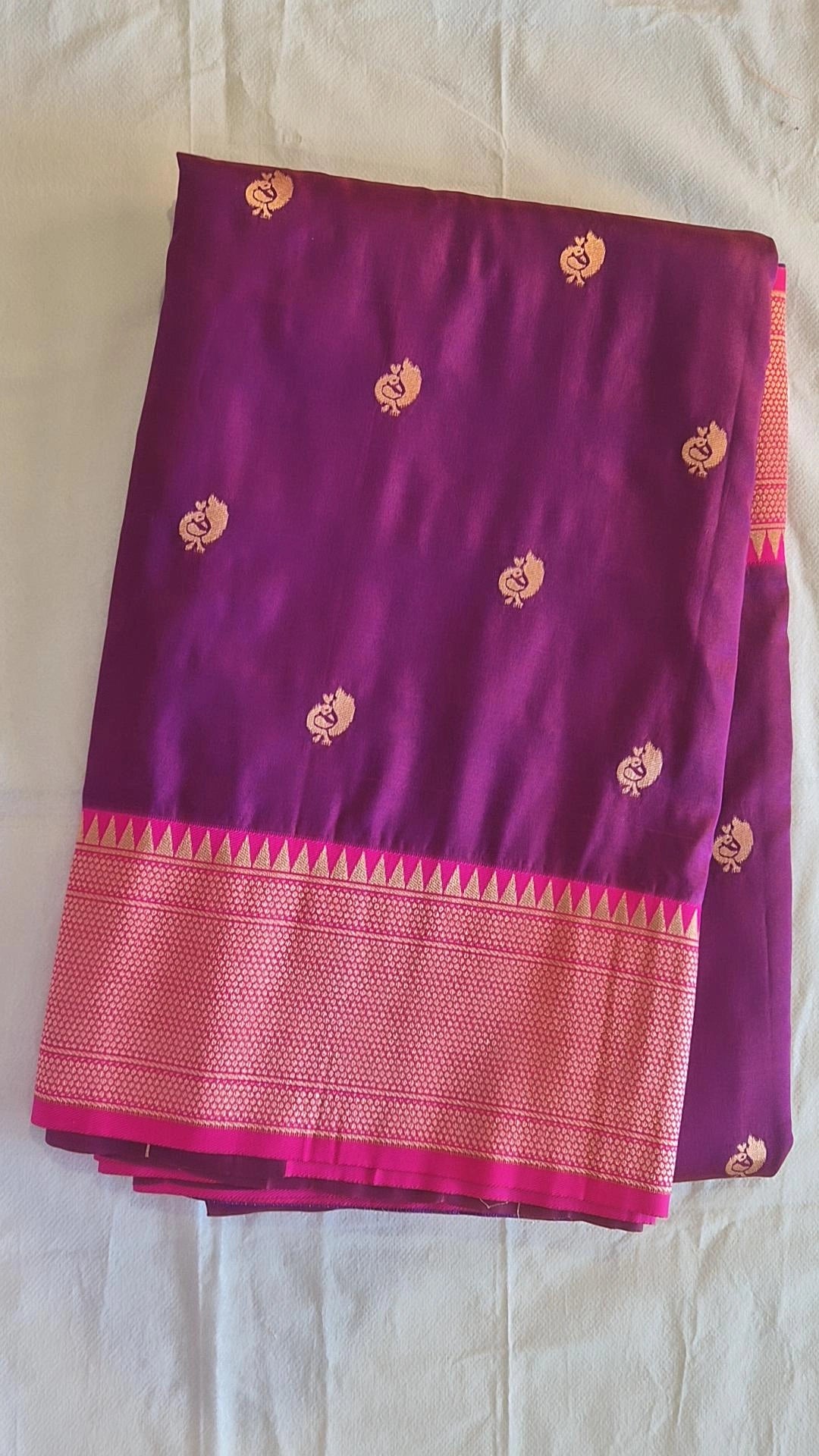 Semi Paithani Saree with Stitched Blouse
