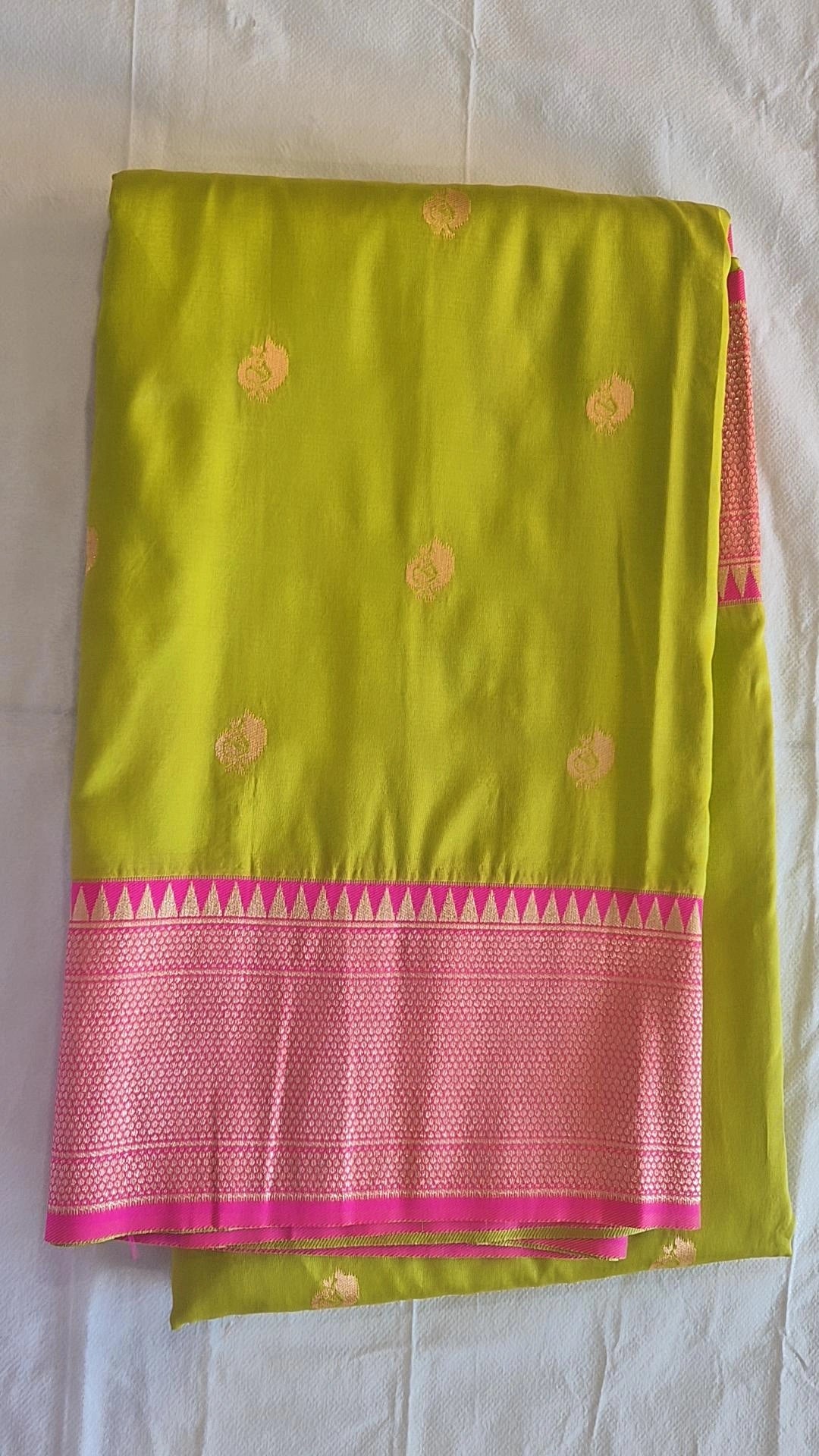 Semi Paithani Saree with Stitched Blouse